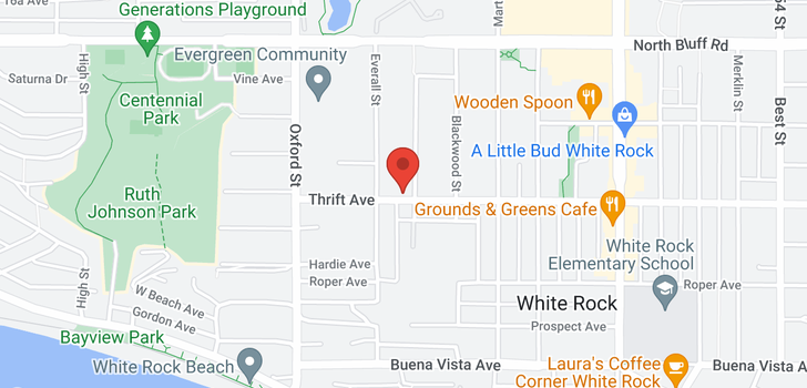 map of 5 14921 THRIFT AVENUE